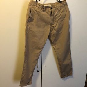 L.O.G.G H&M/HM KHAKI CHINOS FOR WORK